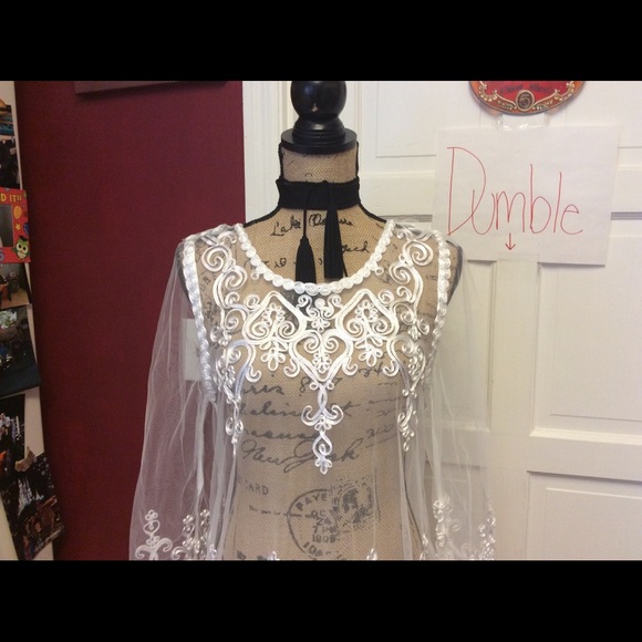 Gorgeous sheer White Top - Picture 5 of 8